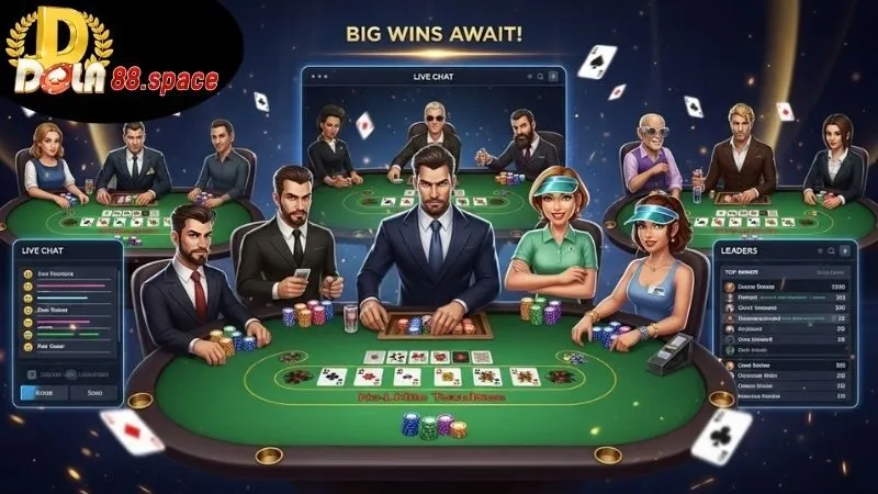 Các loại poker online Dola88