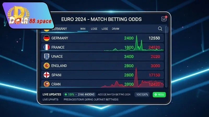 Soi kèo cúp Euro và phân tích giải đấu chuyên sâu